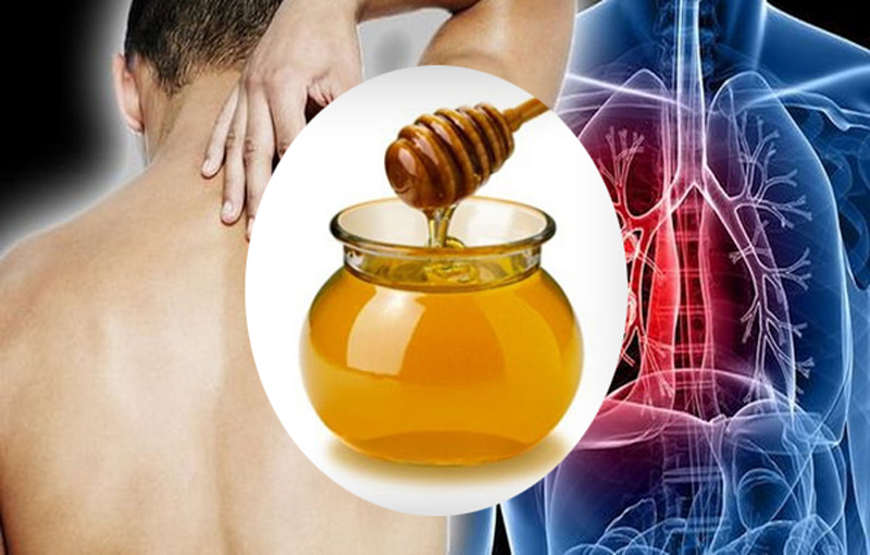 درمان ریه با عسل